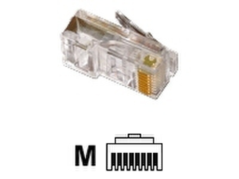 MCL Connecteur RJ45 blinde Drahtverbinder