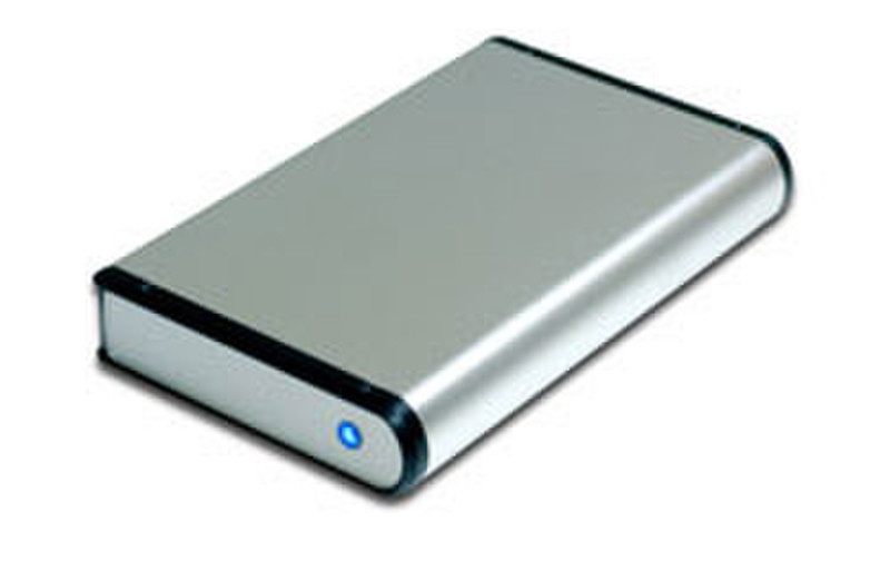 MCL HDD metal case USB 2.0 + FireWire Cеребряный