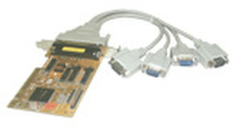 MCL PCI Card 4 Ports RS 232 интерфейсная карта/адаптер