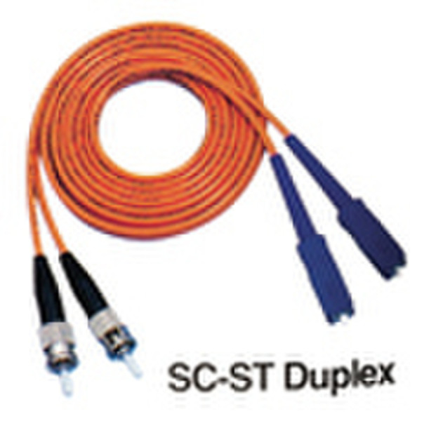 MCL Duplex Multimode 62.5/125 SC/ST 1.0m 1м SC ST оптиковолоконный кабель