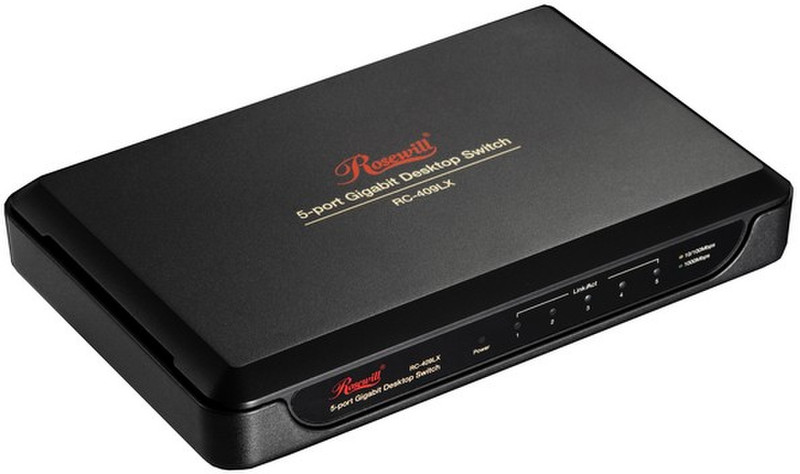 Rosewill RC-409LX Black network switch