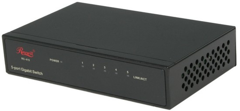 Rosewill RC-415 Unmanaged Black network switch