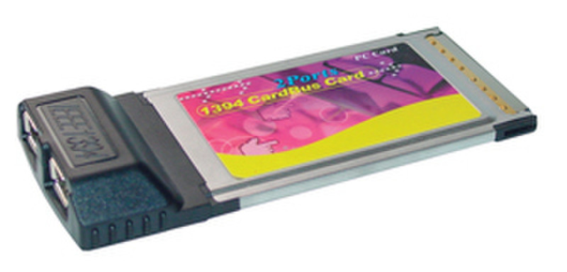 MCL Card PCMCIA Cardbus Firewire 2 Ports IEEE1394 интерфейсная карта/адаптер