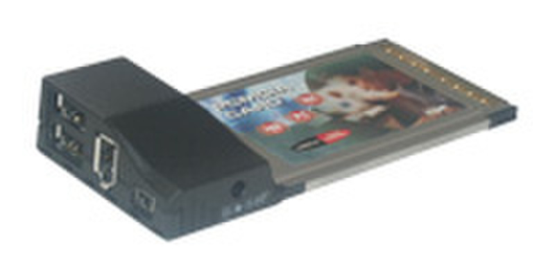 MCL Card Cardbus USB 2.0 + IEEE1394 USB 2.0 Schnittstellenkarte/Adapter