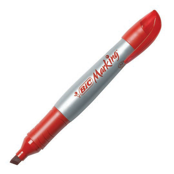 BIC 70330343467 Rot Permanent-Marker