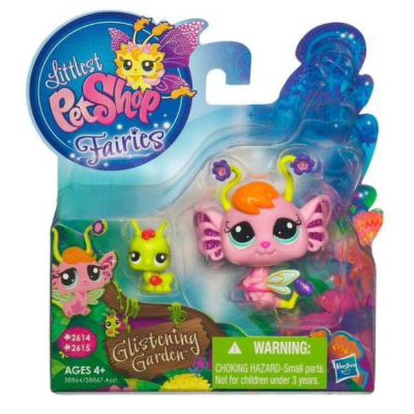 Hasbro Littlest Pet Shop Fairies Glistening Garden Pansy Fairy Set