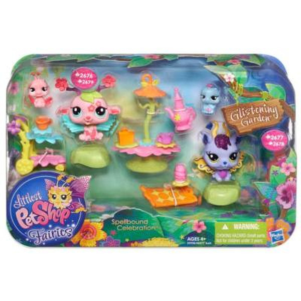 Hasbro Littlest Pet Shop Fairies Glistening Garden Spellbound Celebration Playset