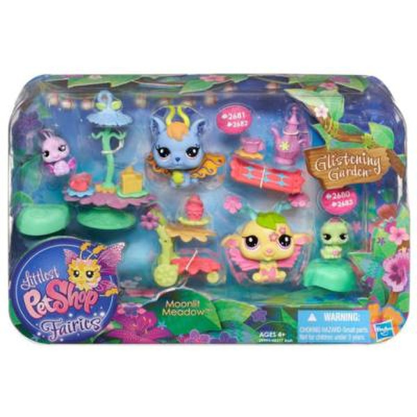 Hasbro Littlest Pet Shop Fairies Glistening Garden Moonlit Meadow