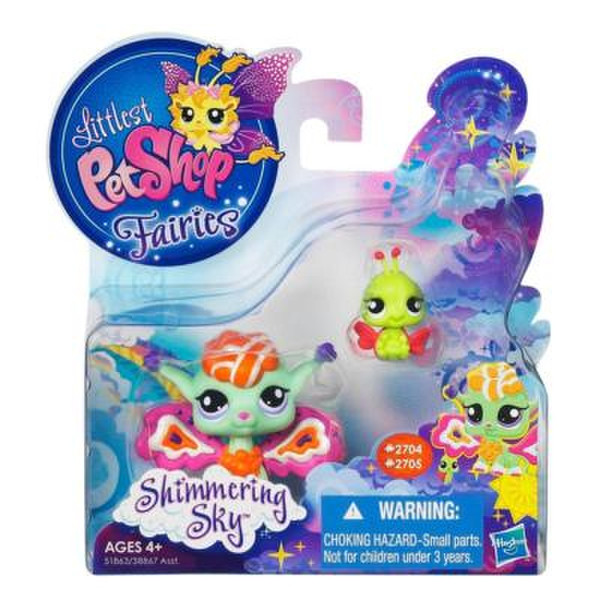 Hasbro Littlest Pet Shop Fairies Shimmerin Sky Sunscape Fairy and Ladybug