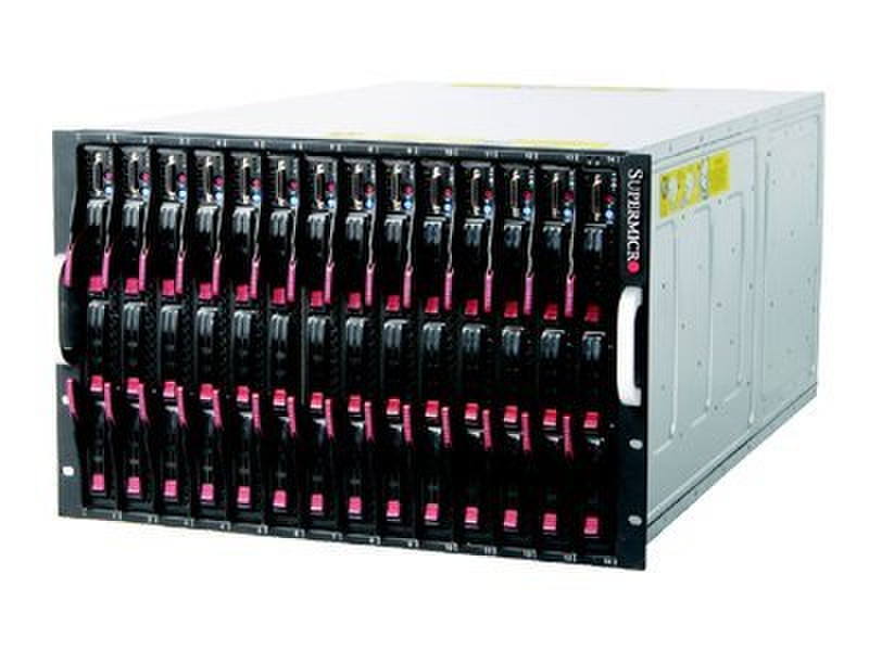 Supermicro SuperBlade SBE-714D-R42 Server Schwarz Rack