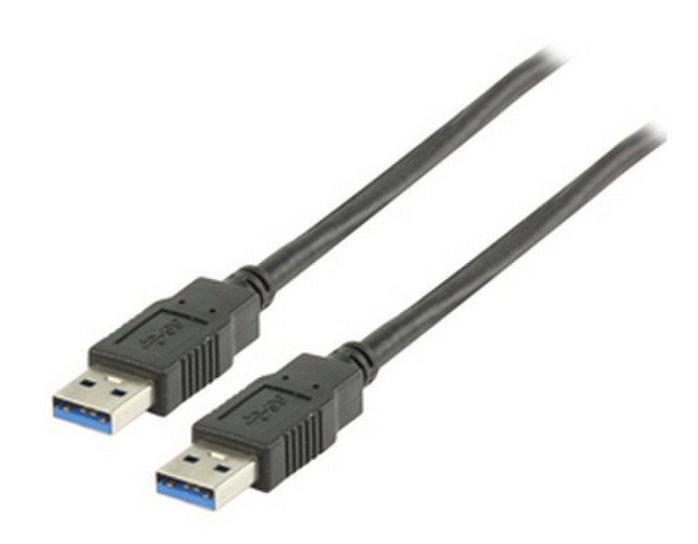 HQ HQB-083-1.8 1.8m USB A USB A Black USB cable