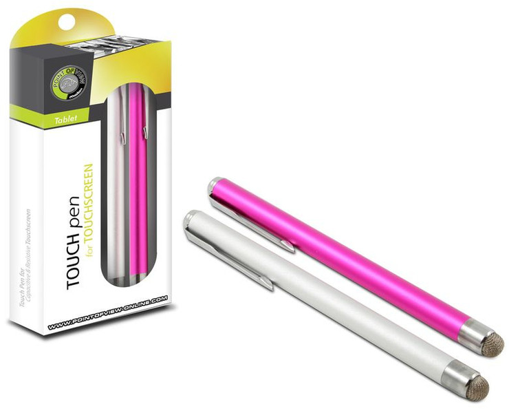 Point of View TOUCHPEN-002 Pink,Silver stylus pen