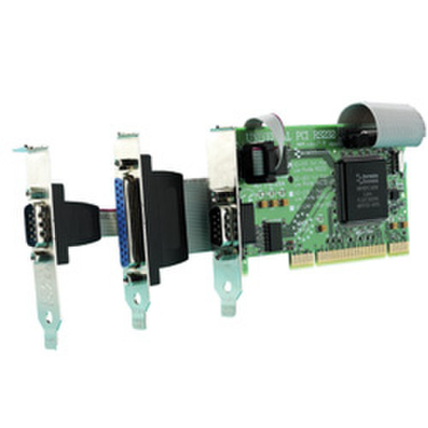 Brainboxes LP UPCI 2 x RS232 1 x LPT interface cards/adapter