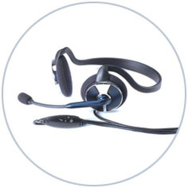 Logitech stereo 442 Binaural Schwarz Headset