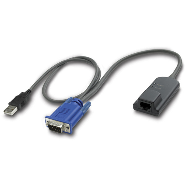 APC KVM USB VM Server Module - 20 in (51 cm) 0.51м кабель клавиатуры / видео / мыши
