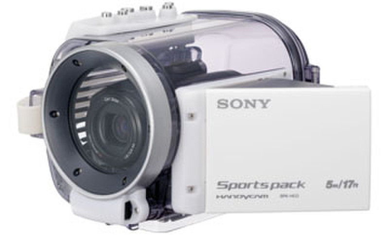 Sony SPK-HCD Handycam sports pack HDR-SR10E, HDR-SR11E, HDR-SR12E, HDR-SR5E, HDR-SR7E, HDR-SR5E, HDR-SR7E, HDR-SR8E, HDR-CX11E, HDR-CX6EK, HDR-UX19E, HDR-UX3E, HDR-UX7E, HDR-HC9E, HDR-HC5E, HDR-HC7E, HDR-HC3E, DCR-SR35E, DCR-SR55E, DCR-SR75E, DCR-SR210E, DCR-SR32E, DCR-SR52E, DCR-SR72E, DCR-SR190E, DCR-SR290E, DCR-SR33E, DCR-DVD110E, DCR-DVD310E, DCR-DVD410E, DCR-DVD106E, DCR-DVD109E, DCR-DVD306E, DCR-DVD406E, DCR-DVD506E, DCR-DVD202E, DCR-DVD203E, DCR-DVD403E, DCR-DVD92E, DCR-HC51E, DCR-HC62E, DCR-HC27E, DCR-HC37E, DCR-HC45E, DCR-HC47E, DCR-HC24E, DCR-HC35E, DCR-HC44E, DCR-HC46E, DCR-HC94E, DCR-HC96E Unterwasserkameragehäuse