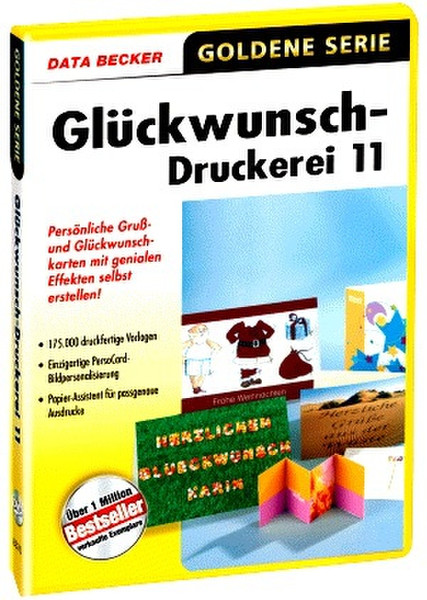 Data Becker Glückwunsch-Druckerei 11