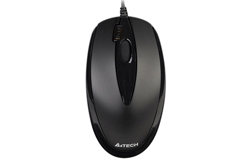 A4Tech K4-3D, Black USB Оптический 800dpi Черный компьютерная мышь