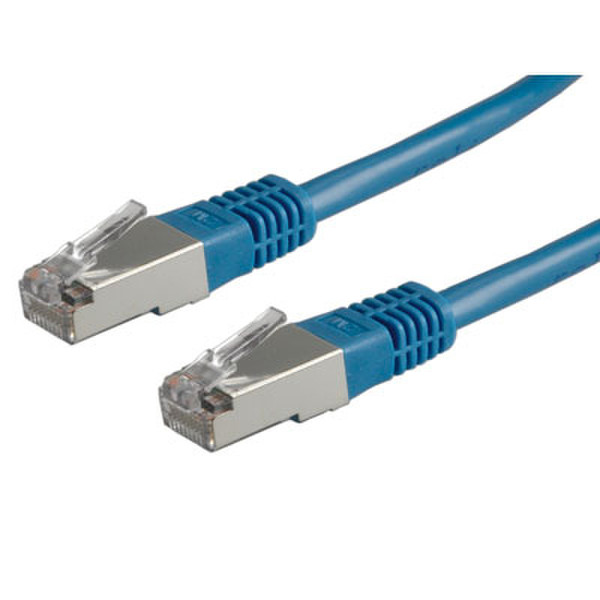 Lynx S/FTP Patch cable Cat6, Blue, 3m 3m Blue networking cable