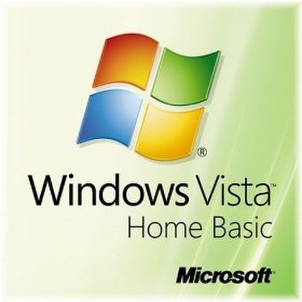 Microsoft OEM Windows Vista Home Basic SP1 32-bit, 1pk, SK