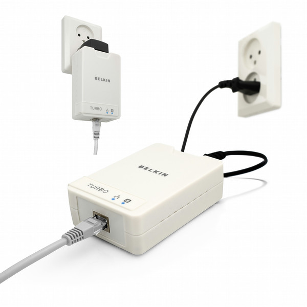 Belkin Powerline Turbo Networking Adapter (85 Mbps) 85Мбит/с сетевая карта