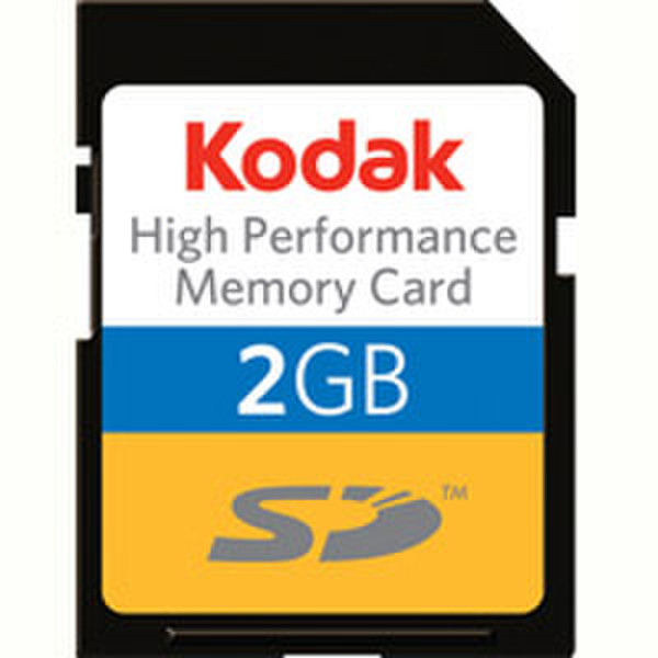 Kodak 2GB SD High Performance Memory Card 2GB SD memory card
