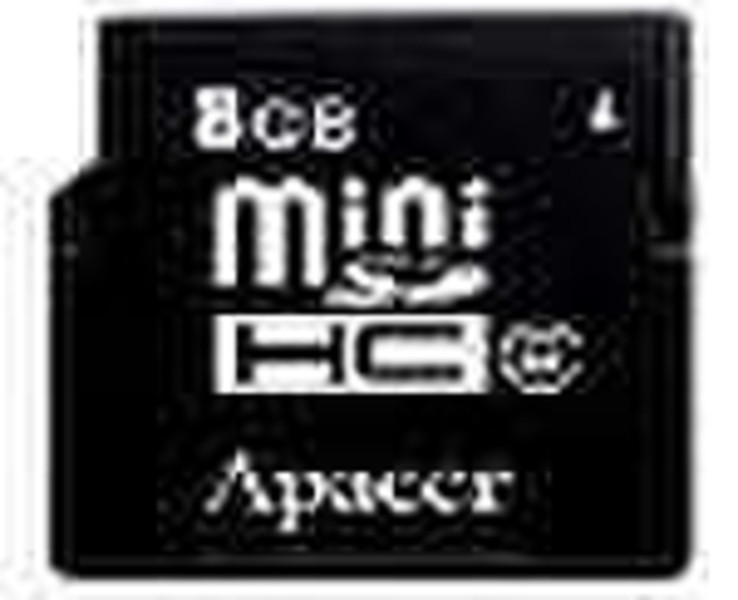 Apacer miniSDHC Card 8GB 8GB MiniSD Speicherkarte