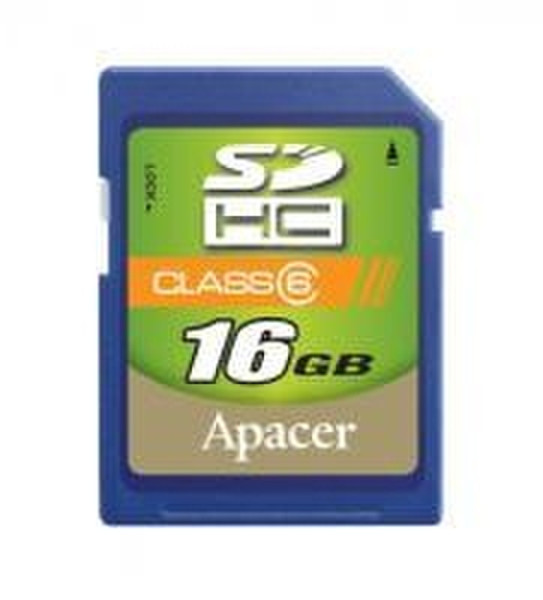 Apacer 16GB SDHC CLASS 6 SD 16GB SDHC memory card