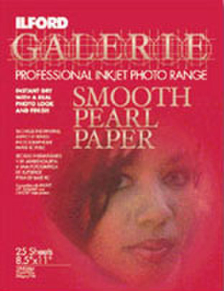 Ilford Galerie Smooth 13x18cm Pearl 290g/m² 100 Sheets Fotopapier