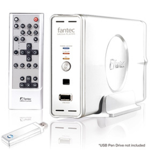 Fantec MM-UH35US 500GB 500GB 720 x 576pixels White digital media player