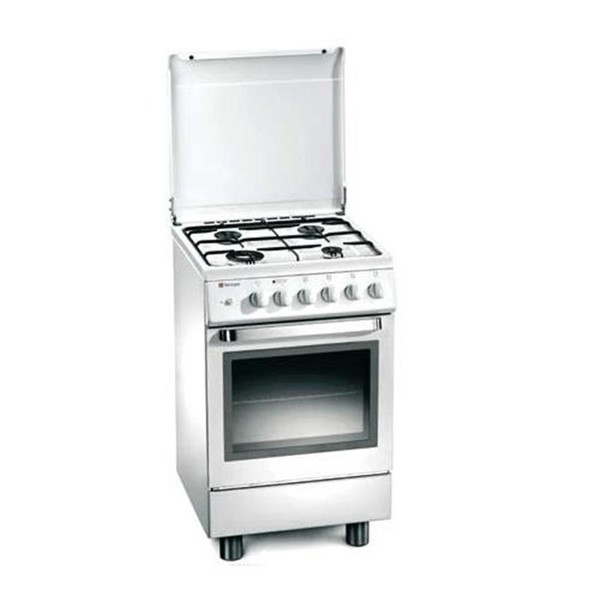 Tecnogas D 12 WS Freestanding Gas hob White cooker