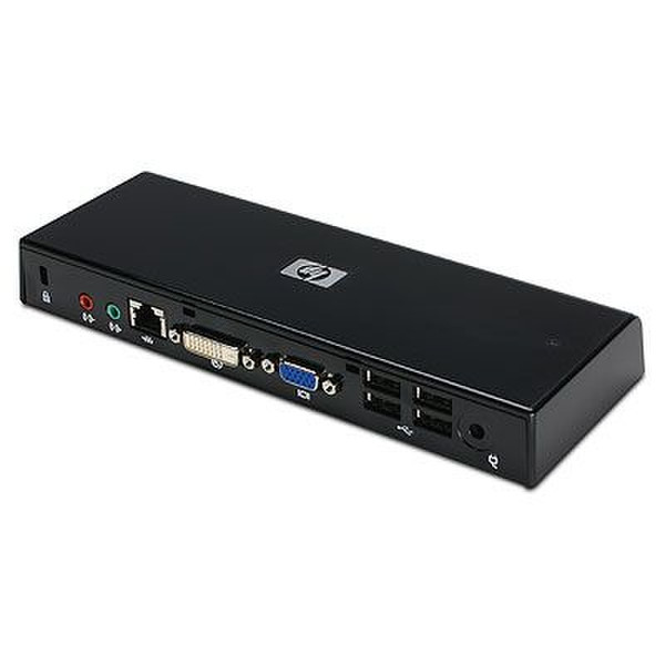 HP FQ834AA USB 2.0 Черный док-станция для ноутбука