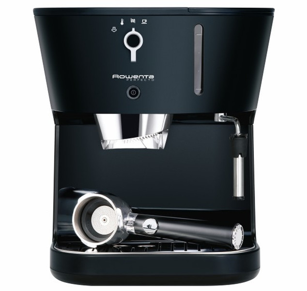 Rowenta ES420030 Espresso machine 0.8л Черный, Серый кофеварка