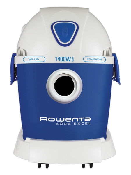 Rowenta RU 6106 Drum vacuum cleaner 1400W Blue,White