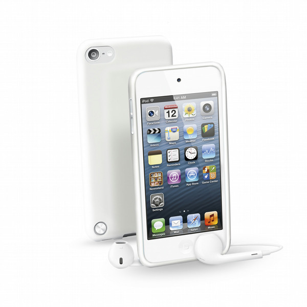 Cellularline MP3SHCKITOUCH5W Cover case Белый чехол для MP3/MP4-плееров