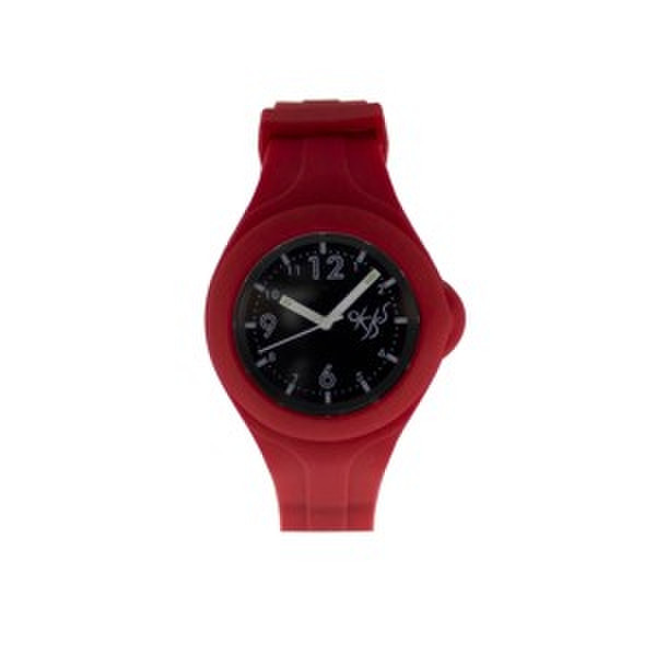 Okiss 5000316 Armbanduhr Quarz Rot Uhr