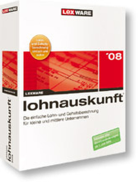 Lexware Lohnauskunft 16.5 2008