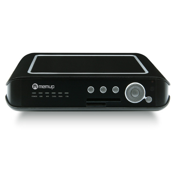 Memup Media Disk LX 320 GB Black digital media player