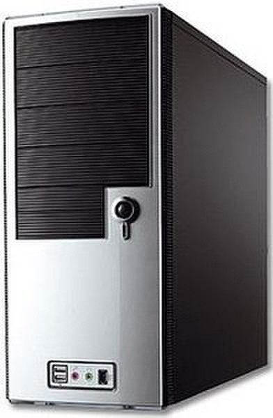Jou Jye Computer Nu-4292 Midi-Tower 350W Black,Silver computer case