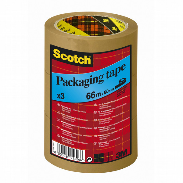 Scotch Class Qual Tape 66м Коричневый канцелярская/офисная лента