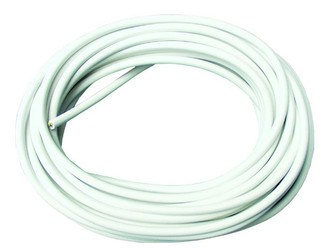Sandberg 230V cable 20m, round, white