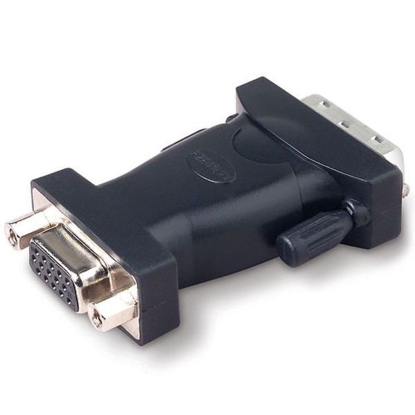 PNY DVI-I VGA DVI VGA Черный кабельный разъем/переходник