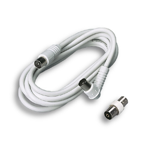 FANTON 31060 2м Белый коаксиальный кабель