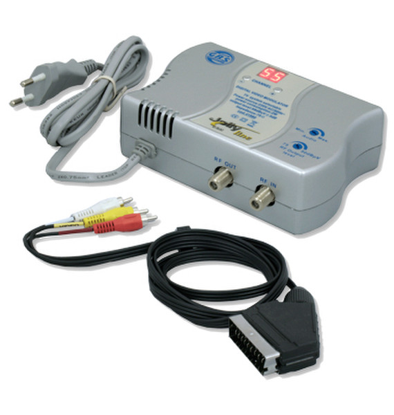 G.B.S. Elettronica 41980 AV transmitter Grau Audio-/Video-Leistungsverstärker