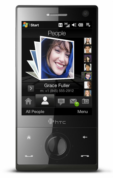 HTC Touch Diamond 2.8Zoll 640 x 480Pixel 110g Schwarz Handheld Mobile Computer