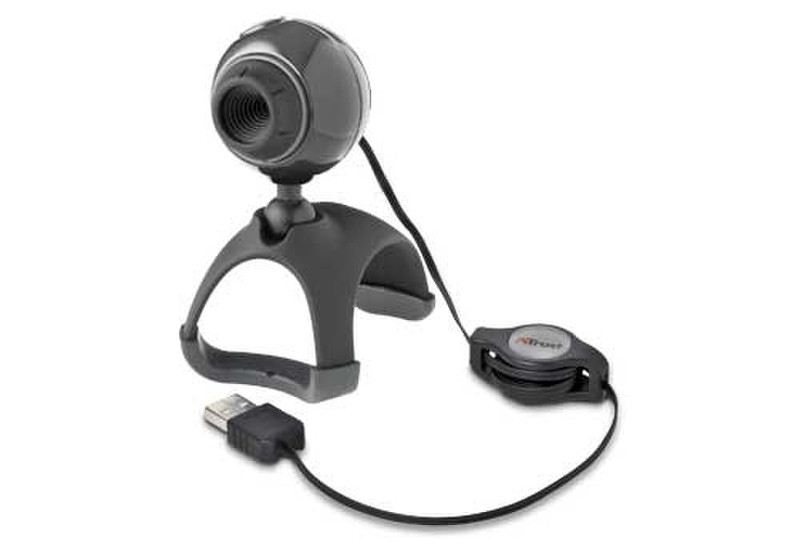 Trust HiRes Webcam Live WB-3420N 1.3МП 640 x 480пикселей USB Черный вебкамера