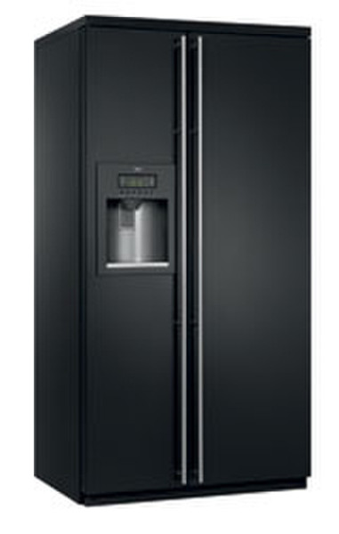 ATAG KA2092DL freestanding Black side-by-side refrigerator