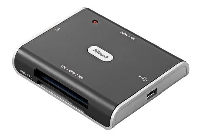 Trust 61-in-1 USB2 Card Reader CR-1610p Черный устройство для чтения карт флэш-памяти
