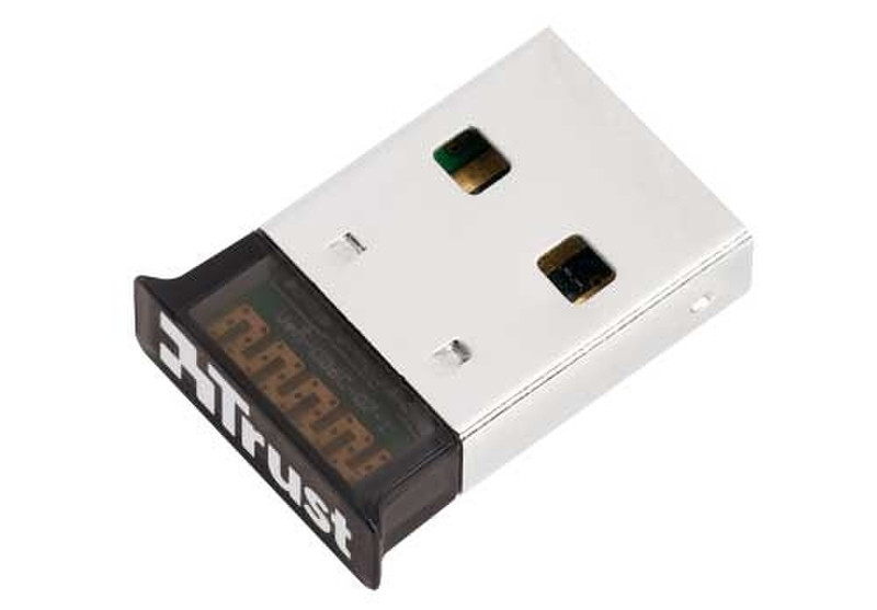 Trust Ultra Small Bluetooth 2 USB Adapter 10m BT-2400p 1Mbit/s networking card