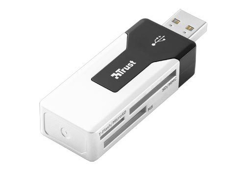 Trust 36-in-1 USB2 Mini Cardreader CR-1350p Белый устройство для чтения карт флэш-памяти
